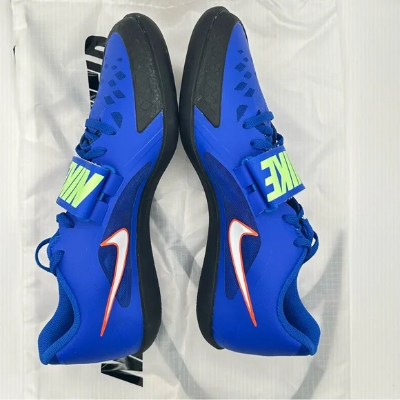 Men's Size 9 NEW Nike Zoom Rival SD 2 Racer Blue Black Throwing Shoes 685134-400 - Picture 6 of 9